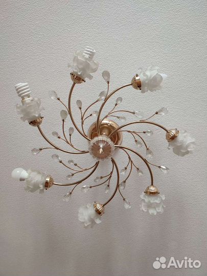 Люстра 7-ми рожковая