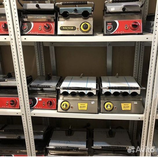 Гриль прижимной Турецкий silver