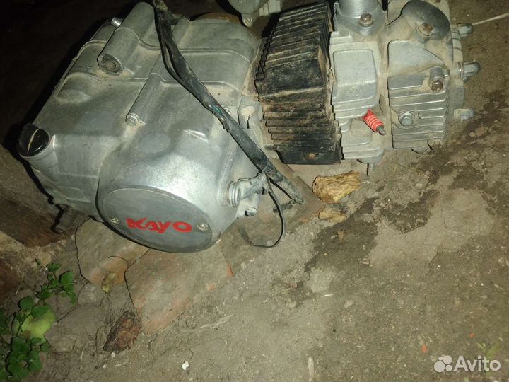 Двигатель на питбайк 125