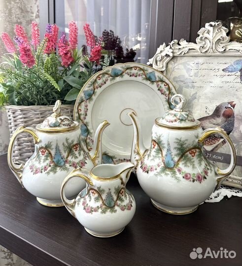 Антикварный чайный набор 