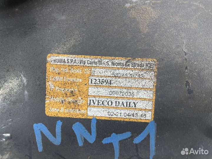 Лебедка запасного колеса Iveco Daily E6 14