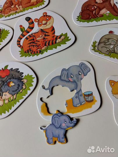 Животные, пазл