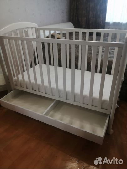 Детская кроватка для малыша новорожденного бу
