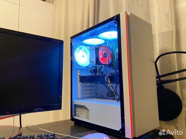 Игровой пк GTX 1070, Ryzen 5 3500X, 16Gb, Ssd