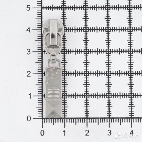 Никель D-51330 Слайдер A/L для витой молнии Т5 (никель), 20 шт