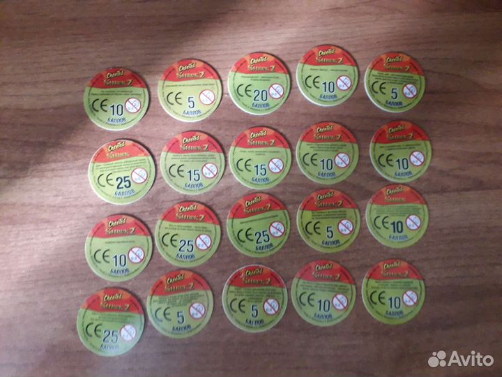 Фишки, шрек,коллекционные