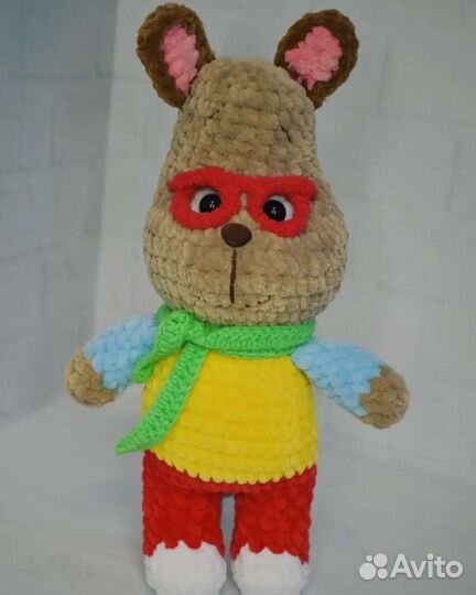 Мягкая игрушка собачка собачка крючком