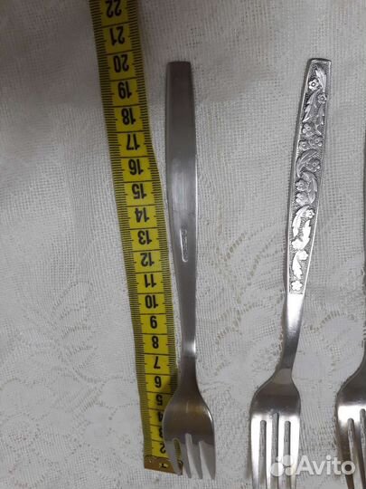 Набор столовых приборов вилки СССР нержавейка