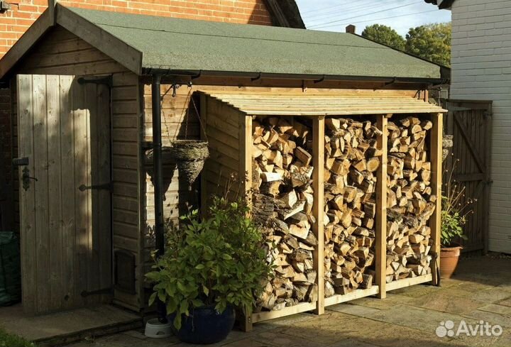 Дрова колотые