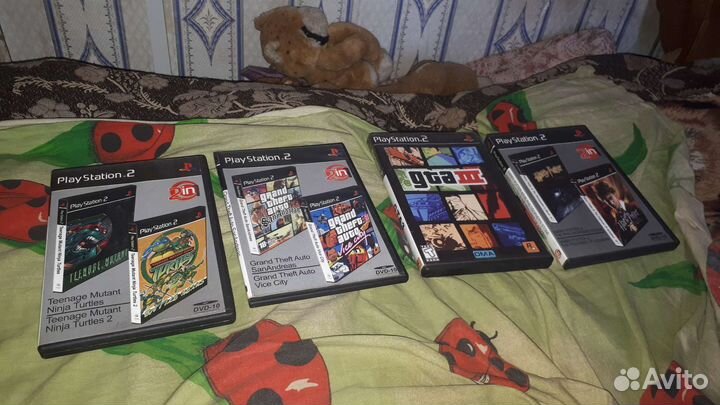 Игровые диски на ps2
