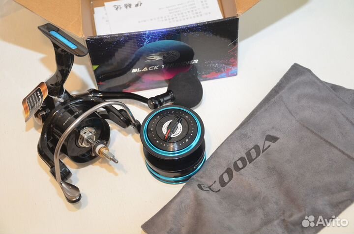 Катушка ecooda Black Thunder 5000 (4,3:1, 465 g)