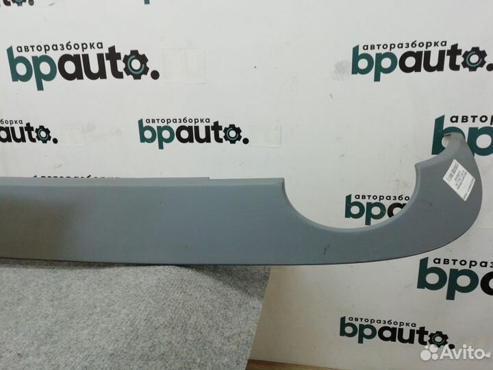 Юбка заднего бампера A2128851925 Mercedes-Benz