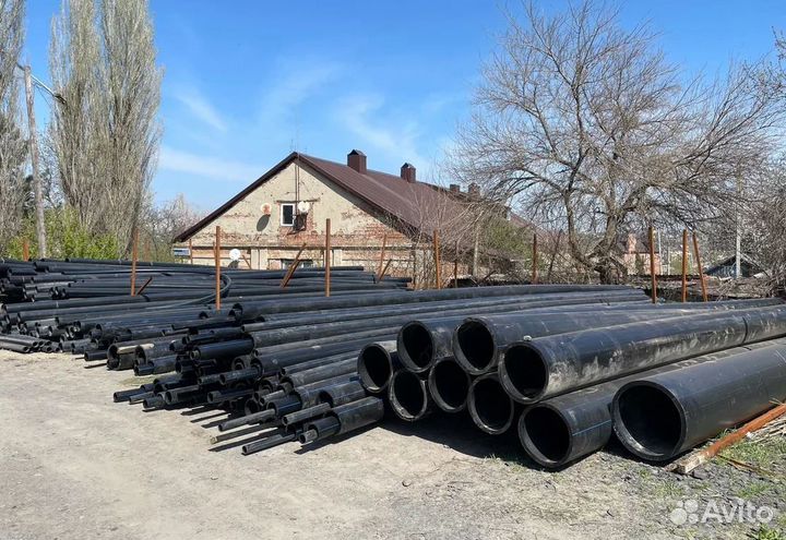 Полиэтиленовые водопроводные трубы пнд (пэ 100)