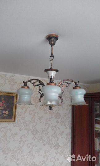 Люстра винтажная