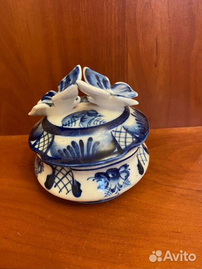 Шкатулка Гжель