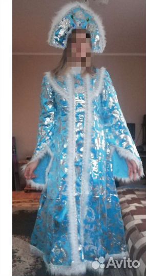 Костюм снегурочки взрослый