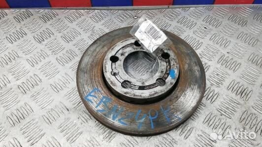 Диск тормозной передний skoda fabia 2 (EBN24K601)