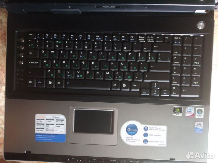 Ноутбук Asus a7sv/17 На запчасти