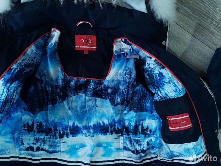 Пуховик женский 46