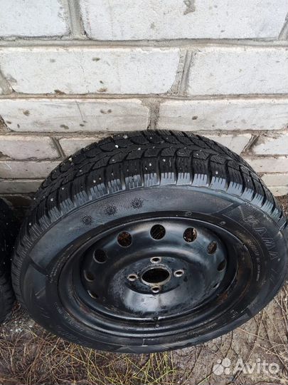 Колеса r14 зимние 4/100 renault logan/sandero