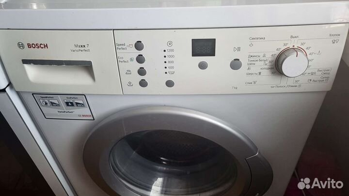 Стиральная машина bosch maxx 7