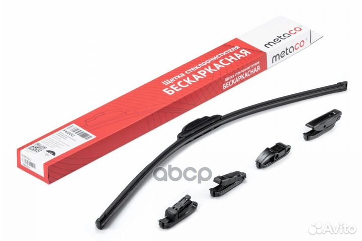 Щетка стеклоочистителя бескаркасная 600мм (5 ад