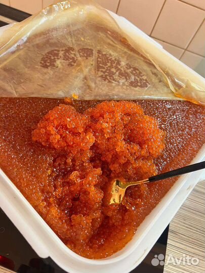 Красная икра горбуши