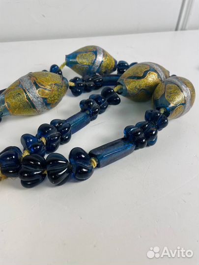 Пара подхватов для штор из Муранского стекла