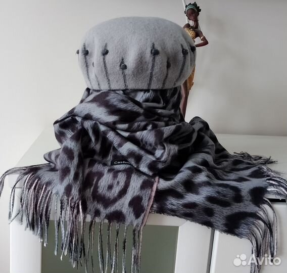 Берет женский шерсть 100%