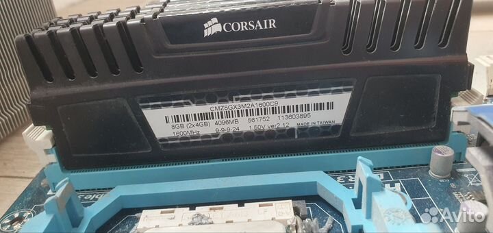 Материнская плата с процессором AMD Phenom II