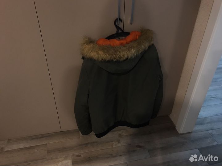 Бомбер мужской зимний