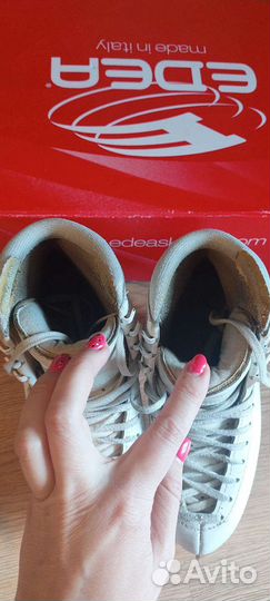 Коньки Edea chorus 235 и лезвия Matrix Legacy