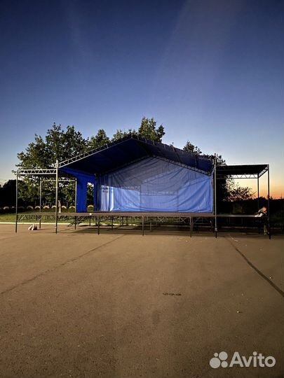 Стальной сценический комплекс 8,4х6 м