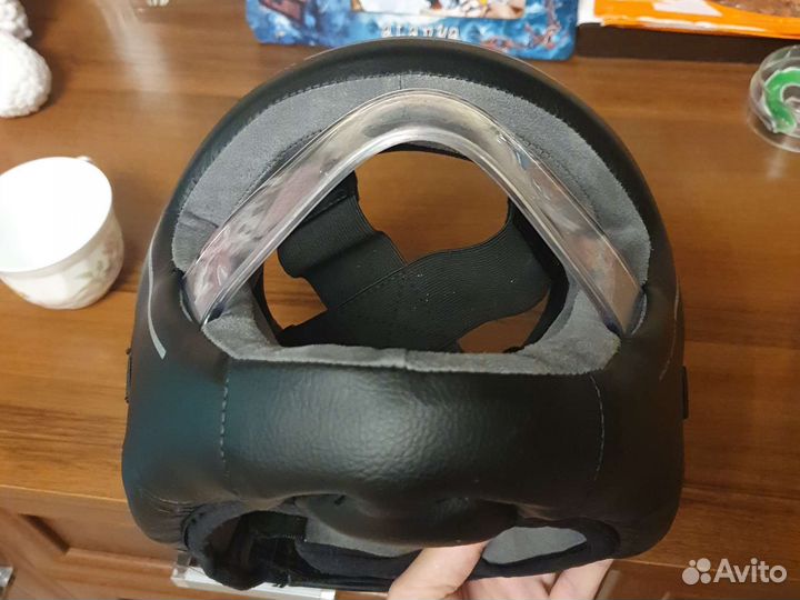 Боксерский шлем с бампером