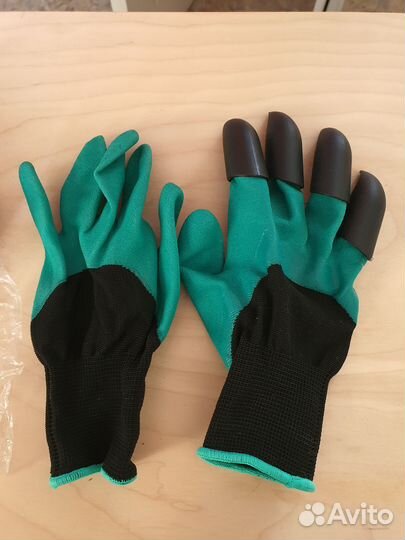 Новые перчатки с когтями для сада