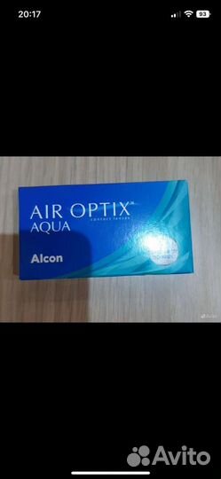 Линзы для глаз air optix