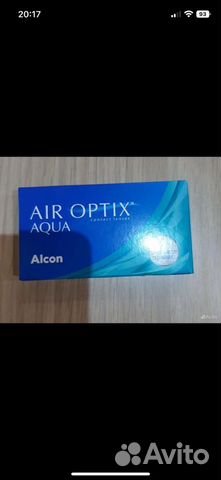 Линзы для глаз air optix