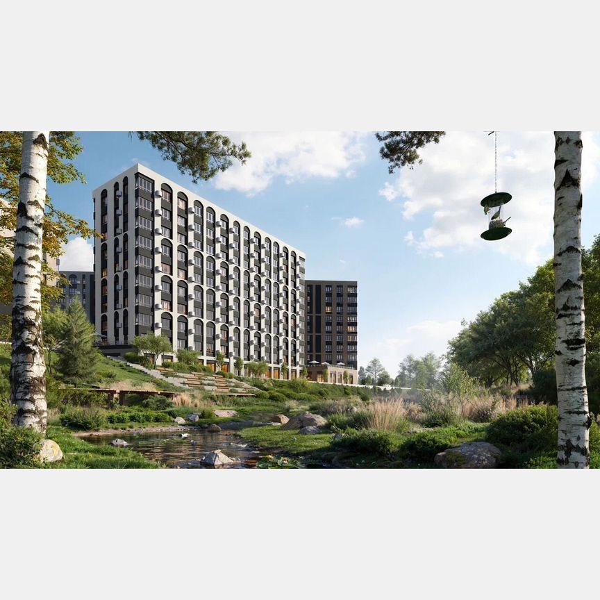 2-к. квартира, 55,8 м², 4/9 эт.