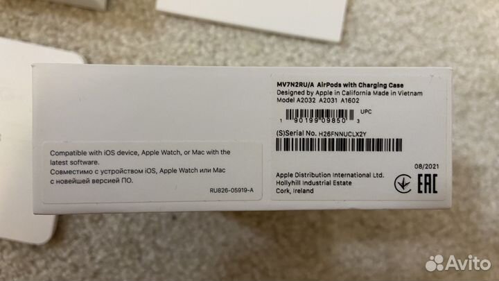 Apple AirPods 2 оригинал