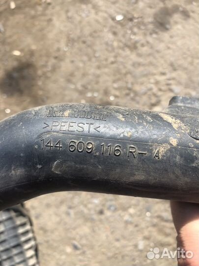 Патрубок интеркулера Renault Duster 2018