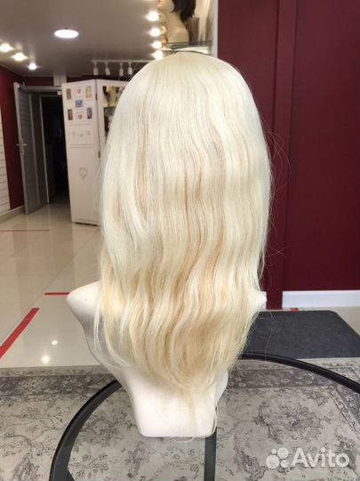 Парик из натуральных волос (45см)