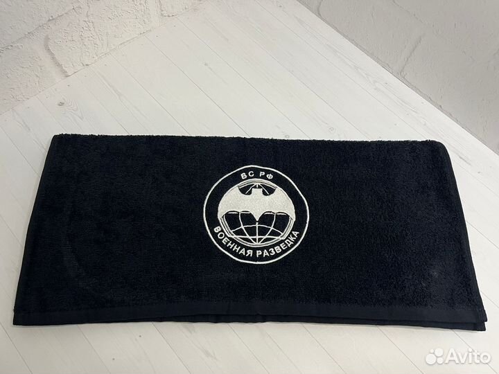 Махровое полотенце 50*90 Военная разведка