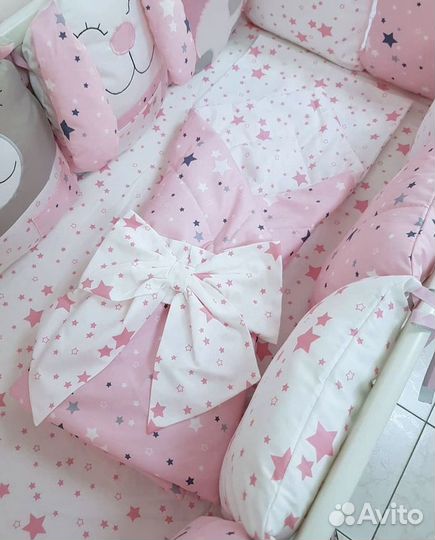 Бортики в детскую кроватку