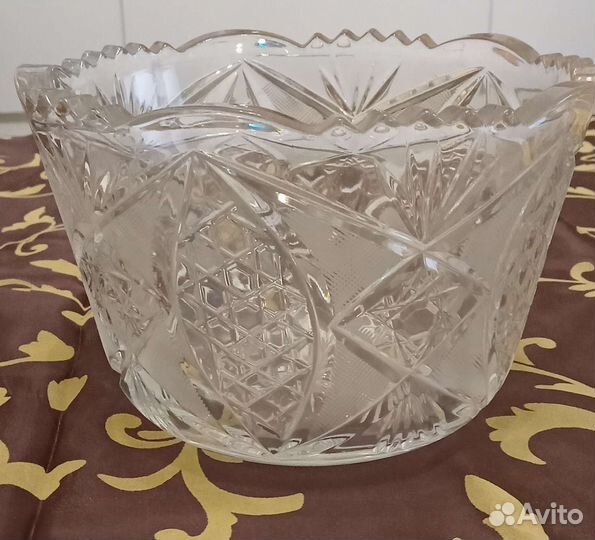 Ваза хрустальная СССР