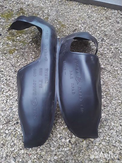 Подкрылки задние nissan