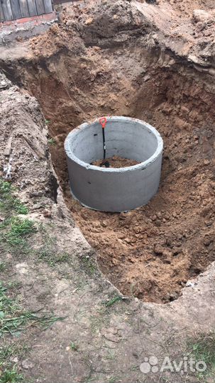 Канализация, водопровод, кольца жби