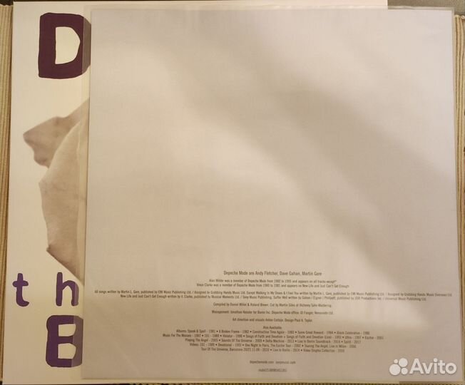 Depeche Mode - Best Of Vol.1, винил