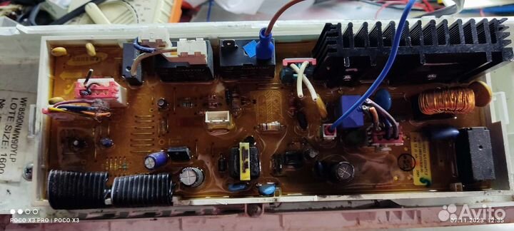 Модуль управления стиральная Самсунг DC92-00523