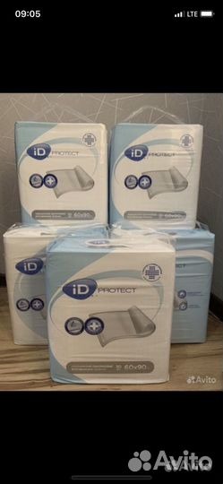 Пеленки одноразовые 60х90 30 штук