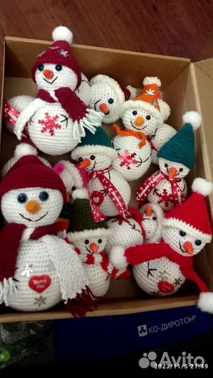 Новогодние игрушки ручной работы